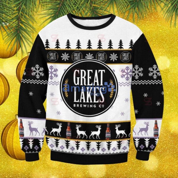 Great Lakes Brewing Company Ugly Ugly Sweater Christmas Gift For Men And Women Product Photo 1