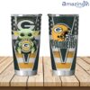 Green Bay Packers Baby Yoda Travel Tumbler 20oz