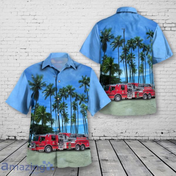 Greenville, Texas, Greenville Fire Department Hawaiian Shirt Hoilday Summer Gift Product Photo 1