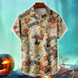 Gretsch Guitars Logo Hawaiian Shirt For Men And Women Product Photo 1
