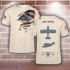 Grumman J2F Duck Aircraft 3D T-Shirt For Men And Women