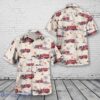 Holland, Michigan, Holland Township Fire Department Hawaiian Shirt Summer Gift