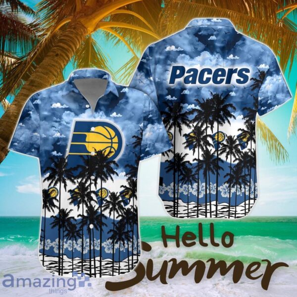 Indiana Pacers Hawaiian Shirt All Printed 3D Printing Aloha Button Shirt Product Photo 1