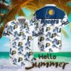 Indiana Pacers White Hawaiian Shirt All Printed Logo Team Shirt