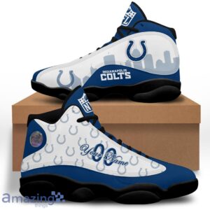 Indianapolis Colts Air Jordan 13 Shoes Trending For Men Women Custom Number & Name image Indianapolis Colts Air Jordan 13 Shoes Trending For Men Women Custom Number & Name Product Photo 4