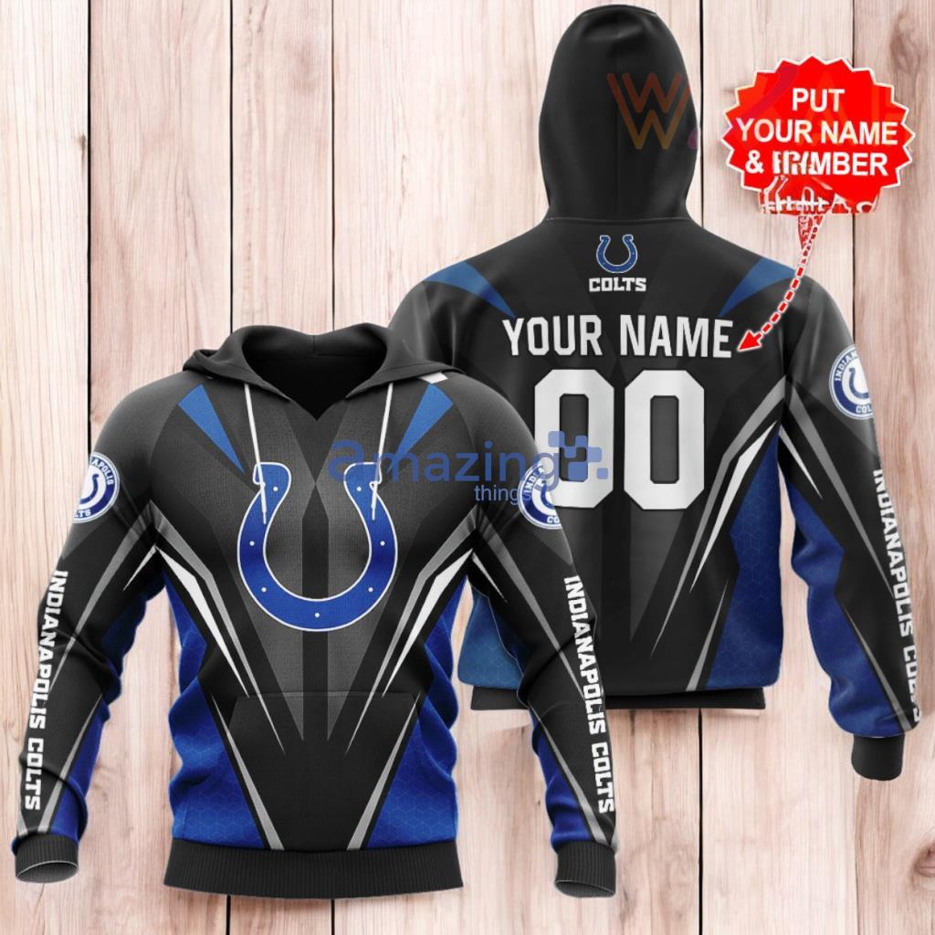 Indianapolis Colts Hoodie 3D All Over Print image Indianapolis Colts Hoodie 3D All Over Print Product Photo 1