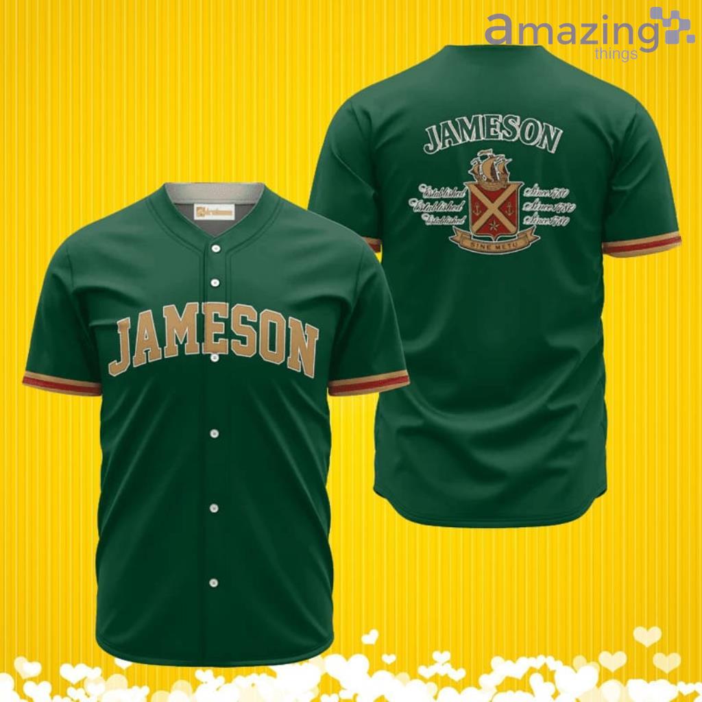 Jameson Green Basic Baseball Jersey Shirt New Fashion image Jameson Green Basic Baseball Jersey Shirt New Fashion Product Photo 1
