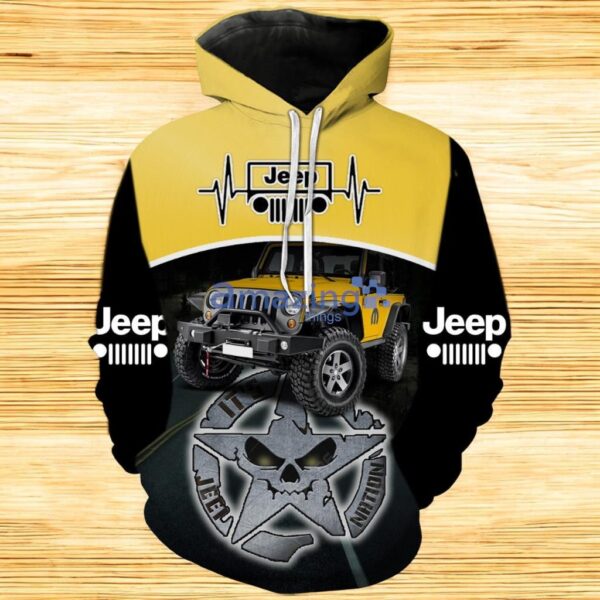 Jeep Nation Special Hoodie 3D All Over Print Product Photo 1