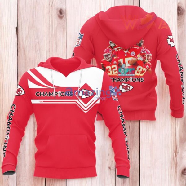Kansas City Chiefs 2024 Hoodie 3D All Over Print Product Photo 1