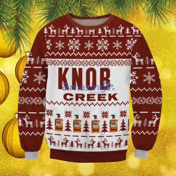 Knob Creek Christmas Ugly Sweater Gift For Men And Women Product Photo 1