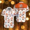 Kubota Beach Shirt Logo Printed White Hawaiian Shirt For Men And Women