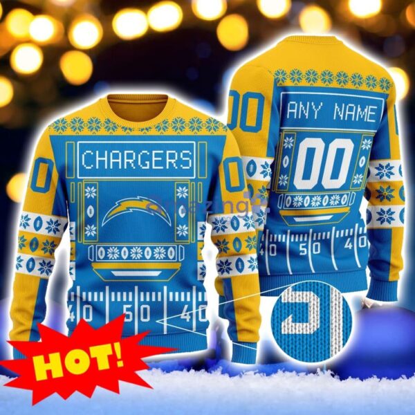 La Chargers Nfl Christmas Ugly Sweater Suv01nflcharg Gift For Men And Women Product Photo 1