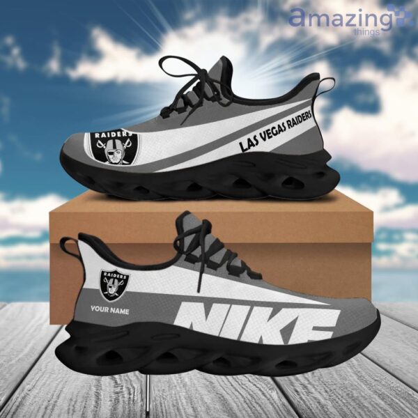 Las Vegas Raiders NFL Max Soul Shoes Sneaker Product Photo 1