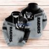 Las Vegas Raiders Polkda Dot All Over Print 3D Black