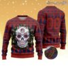LIGA MX Atletico San Luis Special Sugar Skull Christmas Knitting Ugly Sweater