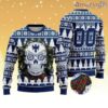 LIGA MX C.F. Monterrey Special Sugar Skull Christmas Knitting Ugly Sweater