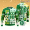 LIGA MX Club Leon Special Christmas Knitting Ugly Sweater Christmas Pattern