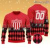 LIGA MX Club Necaxa Special Christmas Knitting Ugly Sweater