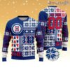 LIGA MX Cruz Azul Special Christmas Knitting Ugly Sweater Christmas Pattern