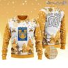 LIGA MX Tigres UANL Special Christmas Knitting Ugly Sweater Design New