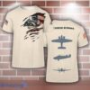Lockheed Hudson WWII Aircraft 3D T-Shirt For Men And Women