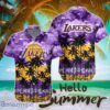 Los Angeles Lakers Hawaiian Shirt All Printed 3D Printing Aloha Button Shirt