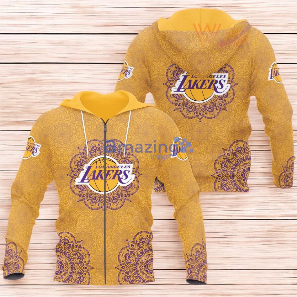 Los Angeles Lakers Lal Nba Bohemian Hoodie 3D All Over Print image Los Angeles Lakers Lal Nba Bohemian Hoodie 3D All Over Print Product Photo 1