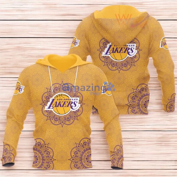 Los Angeles Lakers Lal Nba Hoodie 3D All Over Print Product Photo 1
