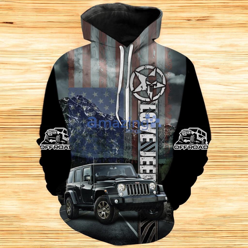Love Jeep Us Special Hoodie 3D All Over Print image Love Jeep Us Special Hoodie 3D All Over Print Product Photo 1