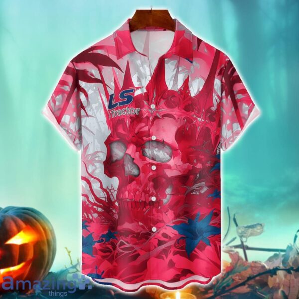 LS Tractor Royal Skull Halloween Hawaiian Shirt For Fans Product Photo 1