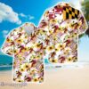 Maryland Flag Lacrosse Beach 3D Hawaiian Shirt