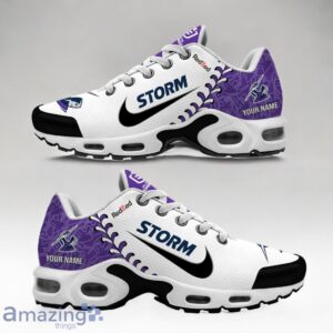 Melbourne Storm NRL Air Cushion Sport Shoes Custom Name For Men Women Product Photo 2