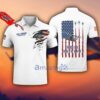 MH-53 Pave Low MH53 3D Aircraft Flag White Polo Shirt For Men And Women Custom Name