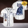 Miller Lite Beer Jersey Ft Animal Buffalo Baseball Jersey Shirt