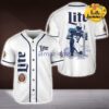 Miller Lite Football Nfl Beer Baseball Jersey Shirt