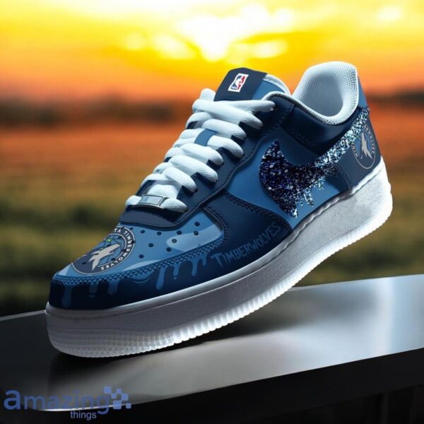 Minnesota Timberwolves Air Force Shoes Sneaker Trending For Fans Product Photo 1