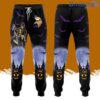 Minnesota Vikings Football Team, Freddy Krueger, Michael Myers, Jason Voorhees Halloween All Over Print 3D Long Pants Black