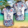 MLB Los Angeles Dodgers Flower 3D Hawaiian Shirt For Fans