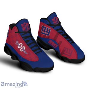 New York Giants Air Jordan 13 Shoes Trending For Men Women Custom Number & Name image New York Giants Air Jordan 13 Shoes Trending For Men Women Custom Number & Name Product Photo 2