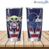 New York Giants Baby Yoda Travel Tumbler 20oz