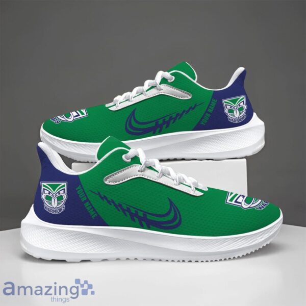 New Zealand Warriors Running Shoes 3D Logo Trending For Men Women Custom Name Product Photo 1