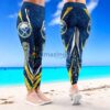 NHL Buffalo Sabres Flower Aloha Football Leggings For Women