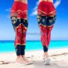 NHL Florida Panthers Trending Summer Flower Tropical Leggings For Women