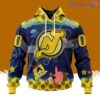 NHL New Jersey Devils x SpongeBob SquarePants Hoodie 3D All Over Print