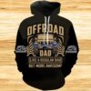 Off Road Dad Hoodie 3D All Over Print