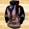 Off Roading Puerto Rico Flag Hoodie 3D All Over Print