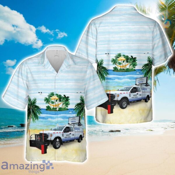 Ohio Department of Transportation Safety Patrol Hawaiian Shirt Product Photo 1