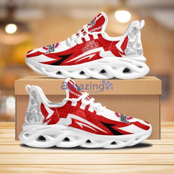 Ohio State Buckeyes Symbol Geometric Pattern Max Soul Shoes New Sneaker Product Photo 1