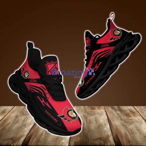 Ottawa Senators Clunky Max Soul Shoes Sneaker Personalized Name Product Photo 1