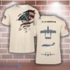 OV-10 Bronco OV10 Aircraft 3D T-Shirt For Men And Women